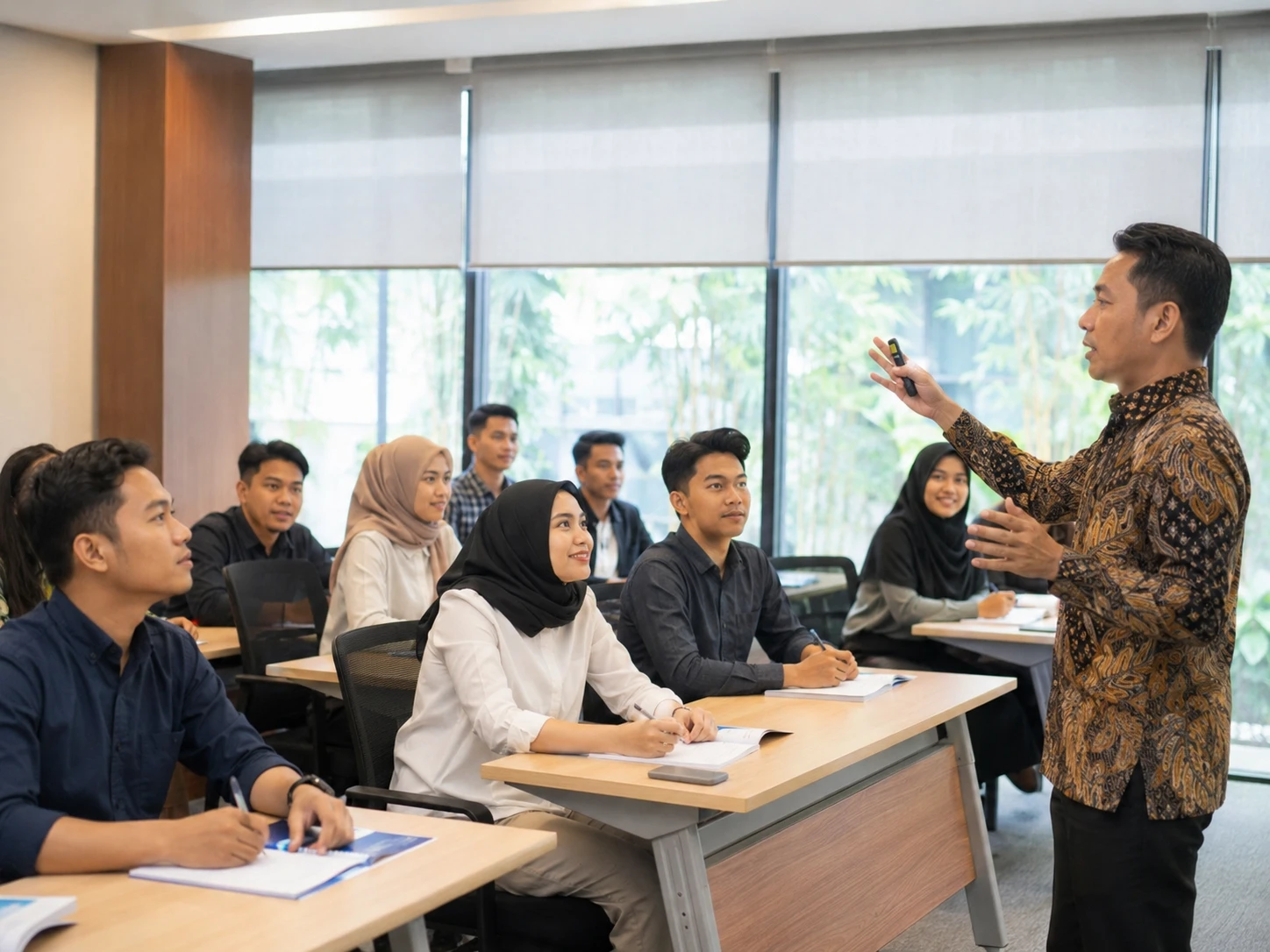 Pelatihan kandidat Internusa Human Capital sebelum penempatan